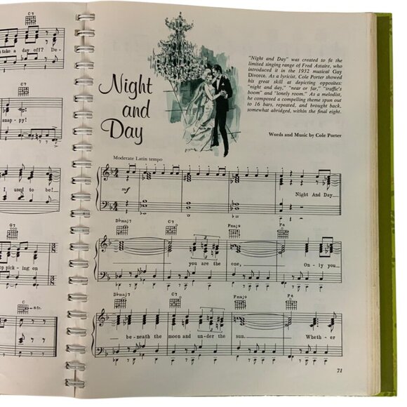 Readers Digest Family Songbook Spiral-Bound Hardcover Floral Cover Vintage 1969 - Picture 8 of 12